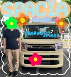 スペーシアご納車させていただきました！